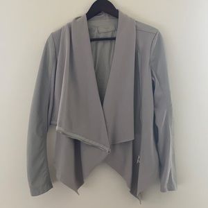 Blank NYC Faux Leather Panel Jacket